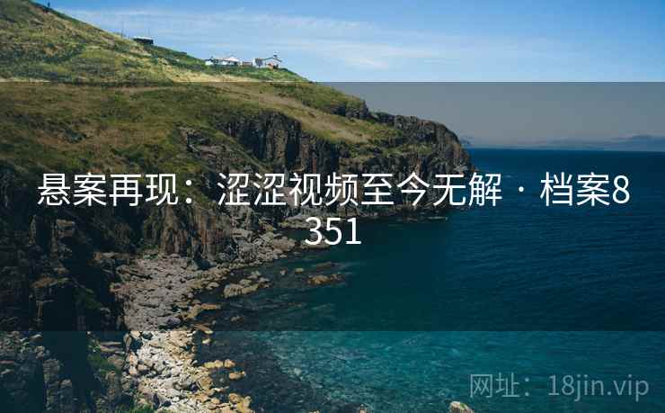 悬案再现：涩涩视频至今无解 · 档案8351